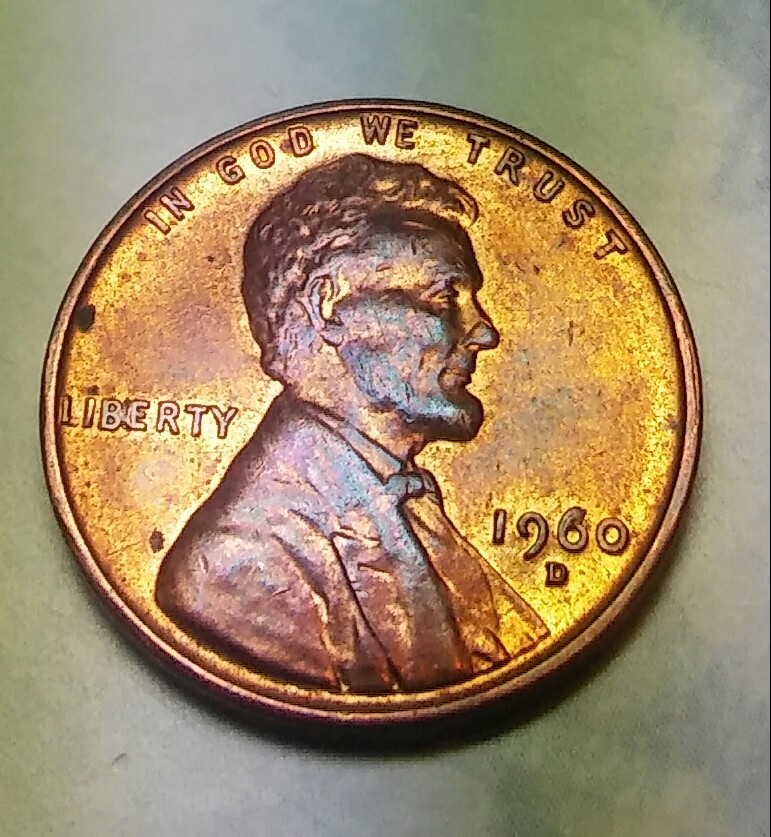 1960-D-Penny..lincoln-Nose